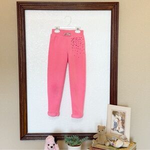 Circo GUC 2014 Girls Pink Sweatpants/Joggers Size 5T Faux Sequin Detail